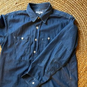 Engineered Garments light weight denim work shirt M